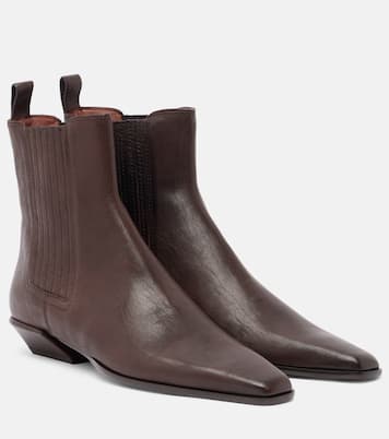 Bettina leather ankle boots | Paris Texas