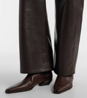 Bettina leather ankle boots | Paris Texas