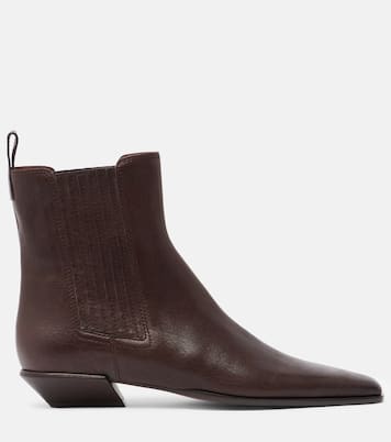 Bettina leather ankle boots | Paris Texas