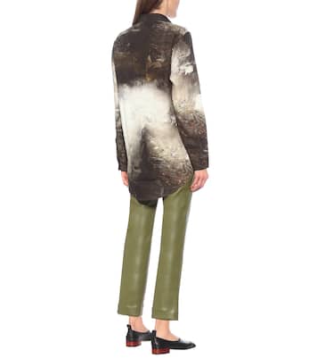 Bedrucktes Hemd aus Leinen | Acne Studios