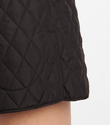 Gesteppte High-Rise Shorts | Norma Kamali