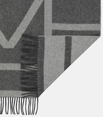 Sciarpa in lana vergine a righe | Toteme