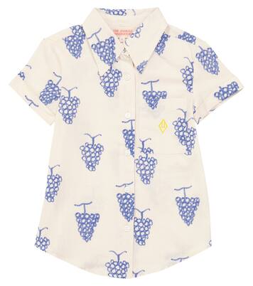 Striped short-sleeved cotton shirt | The Animals Observatory