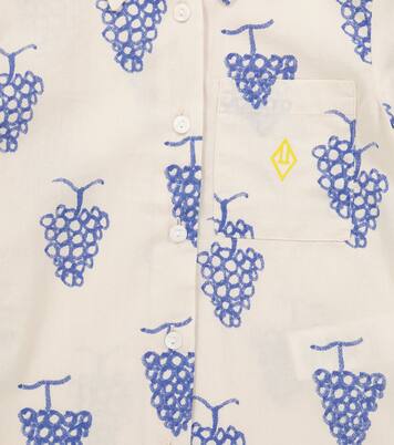 Striped short-sleeved cotton shirt | The Animals Observatory