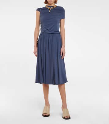 Pantoletten aus Leder | Jil Sander