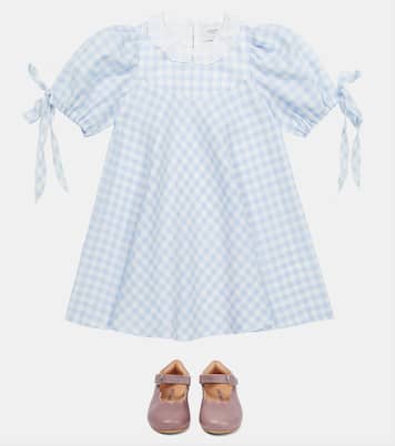 Robe Picnic en lin à carreaux | Paade Mode