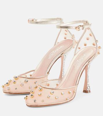 Embellished mesh pumps | Giambattista Valli