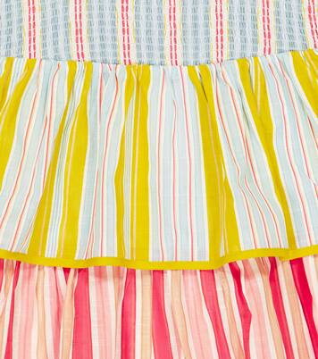 Robe Pattie rayée en coton | Zimmermann Kids