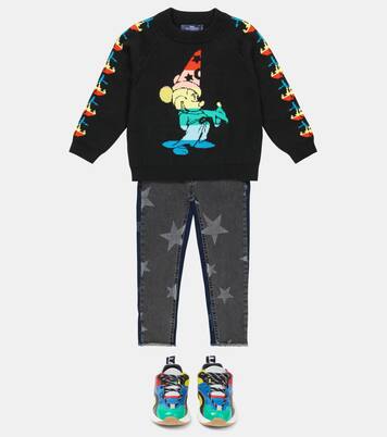 Printed denim jeans | Stella McCartney Kids