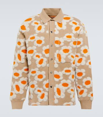 La Chemise Neve Fleurs overshirt | Jacquemus