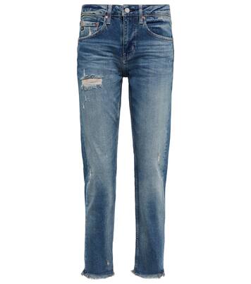 Mid-Rise Cropped Jeans Ex-Boyfriend | AG Jeans