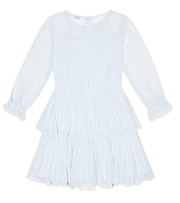 Ruffled chiffon dress | Self-Portrait Kids