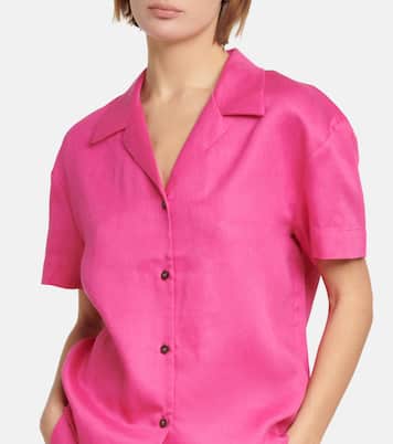 Hemd Prague aus Leinen | Asceno