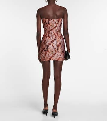 Bedrucktes Minikleid Skinn | KNWLS