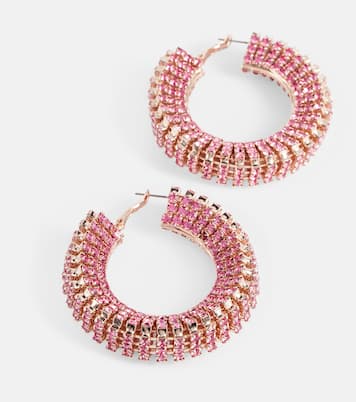 Crystal-embellished hoop earrings | Magda Butrym