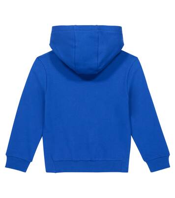 Sweat-shirt à capuche en coton à logo | Balmain Kids