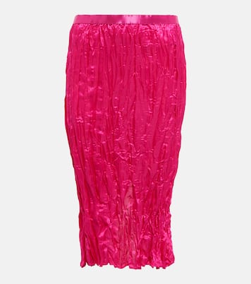 Midirock aus Satin | Acne Studios