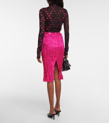 Midirock aus Satin | Acne Studios