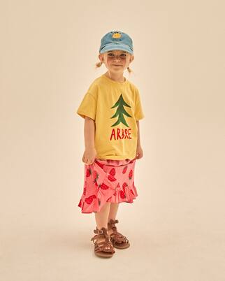 Fraise cotton skirt | Jellymallow