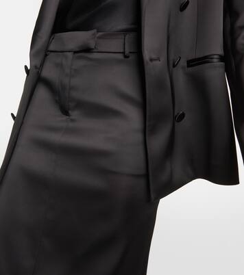 Falda larga de satén | Giuseppe di Morabito