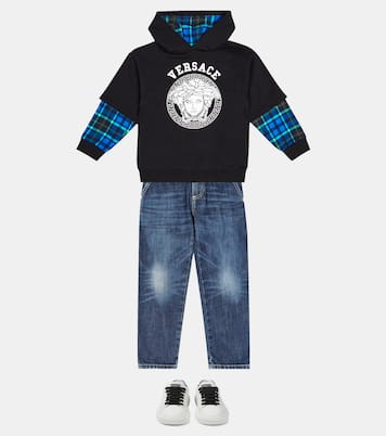 Hoodie Medusa aus Baumwolle | Versace Kids