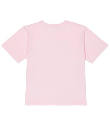 Printed cotton-blend T-shirt | Moschino Kids