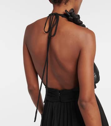 Robe longue en soie | Dolce&Gabbana