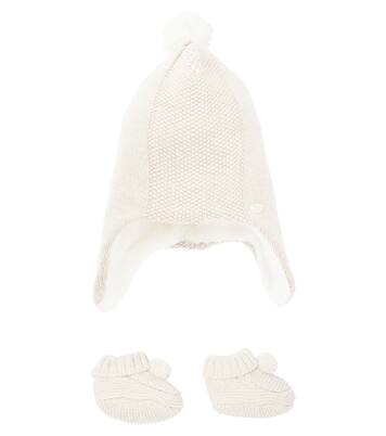 Baby beanie and slippers set | Tartine et Chocolat