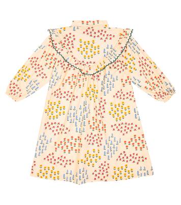 Garden cotton poplin dress | Tinycottons