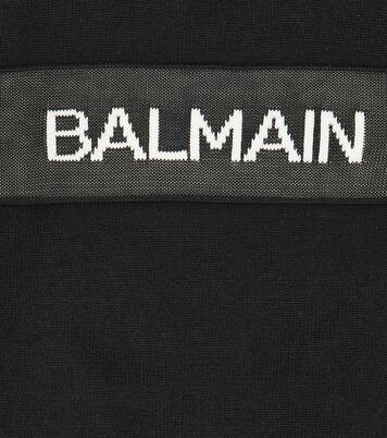Logo wool sweater | Balmain Kids
