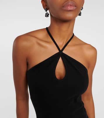 Robe midi en coton mélangé | Re/Done