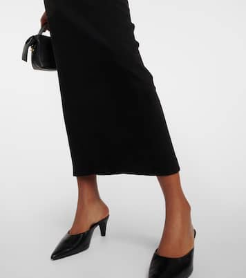 Robe midi en coton mélangé | Re/Done