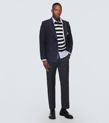 Rockstud canvas straight pants | Valentino