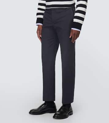 Rockstud canvas straight pants | Valentino