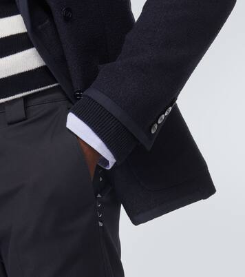 Rockstud canvas straight pants | Valentino