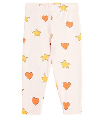 Baby printed cotton-blend leggings | Tinycottons