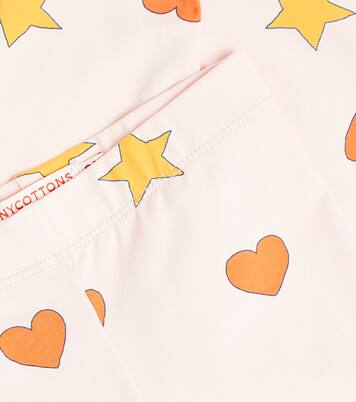 Baby printed cotton-blend leggings | Tinycottons