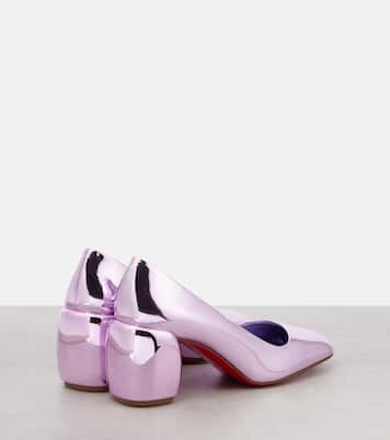 Pumps Minny 70 aus Metallic-Leder | Christian Louboutin