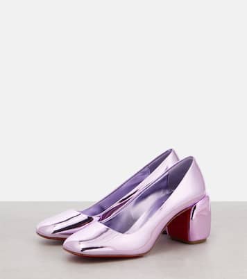 Pumps Minny 70 aus Metallic-Leder | Christian Louboutin