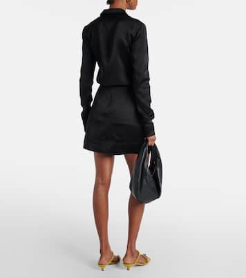 Minirock aus Satin | Toteme