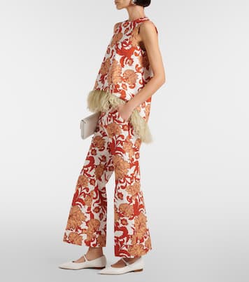 x Tabitha Simmons Kate leather ballet flats | Malone Souliers