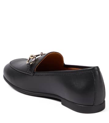 Mocasines de piel con Horsebit | Gucci Kids