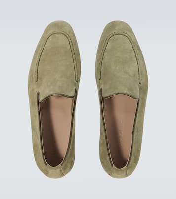 Truro suede loafers | Manolo Blahnik