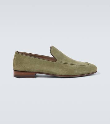 Truro suede loafers | Manolo Blahnik
