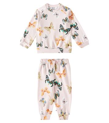 Baby Simeon sweatshirt and sweatpants set | Molo