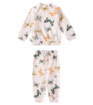 Baby Simeon sweatshirt and sweatpants set | Molo