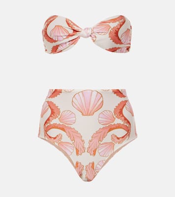 Bikini Seashell à taille haute | Adriana Degreas
