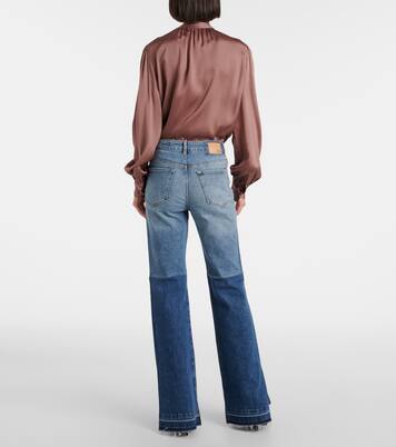 High-Rise Flared Jeans La Croisette | AG Jeans