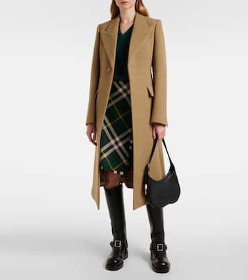 Single-breasted wool coat | Burberry