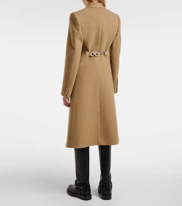 Single-breasted wool coat | Burberry